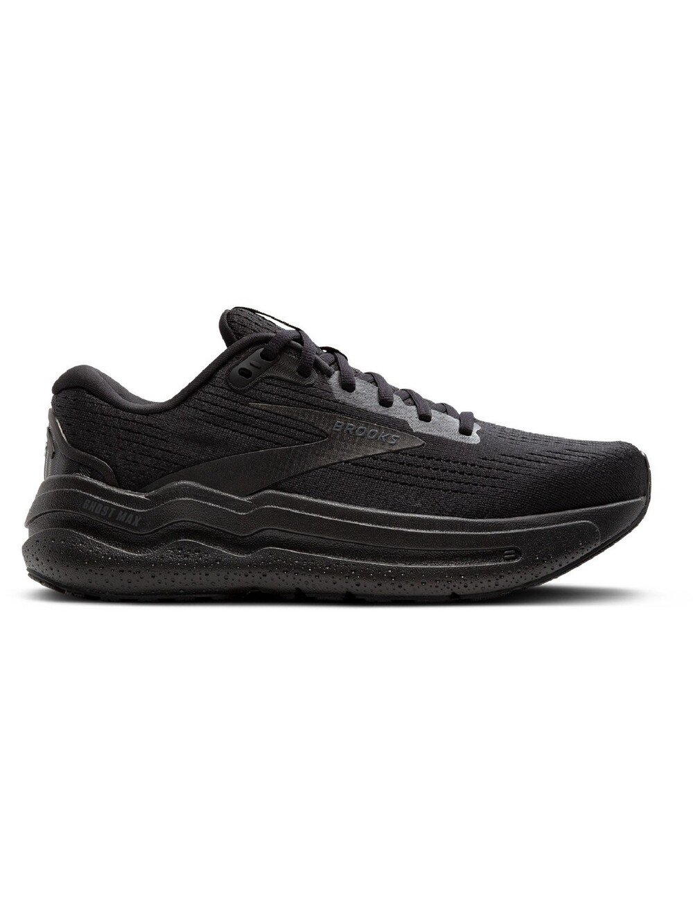 Brooks Ghost Max 2 Road-Running Shoes in Black Women's Size 8 Medium/B